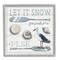Stupell Industries Let It Snow Somewhere Else Phrase Framed Giclee Art